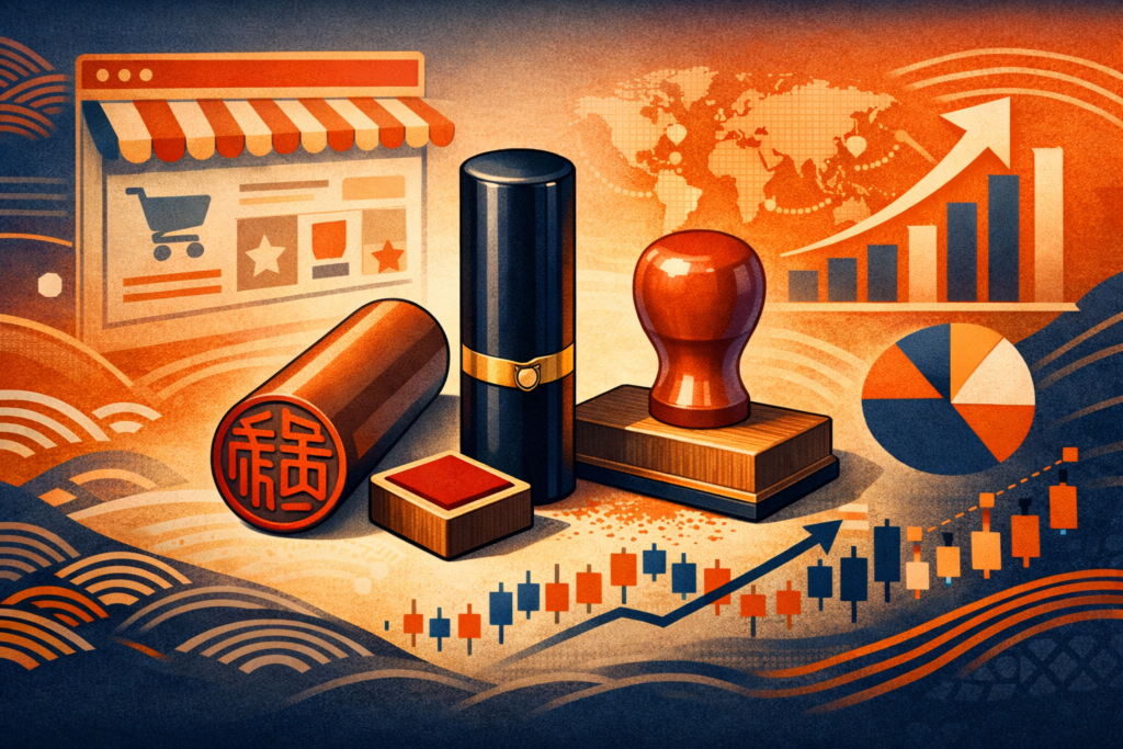 越境EC Etsy検索上位におけるハンコ販売傾向を調べてみた