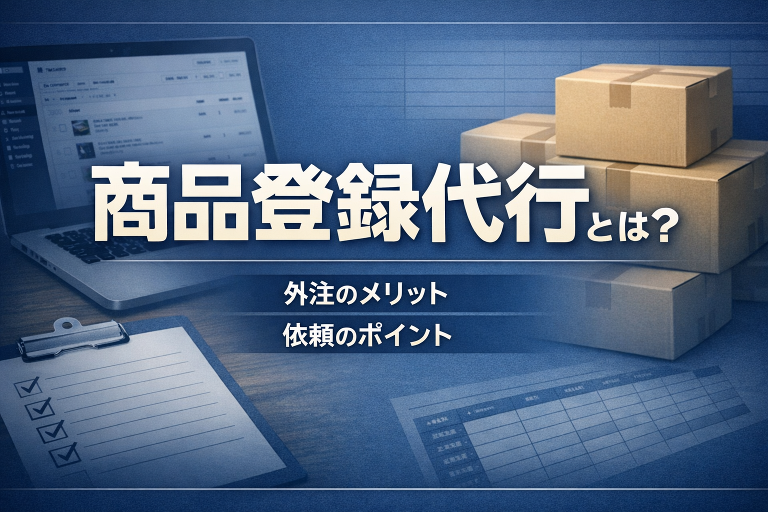 商品登録代行 商品登録外注
